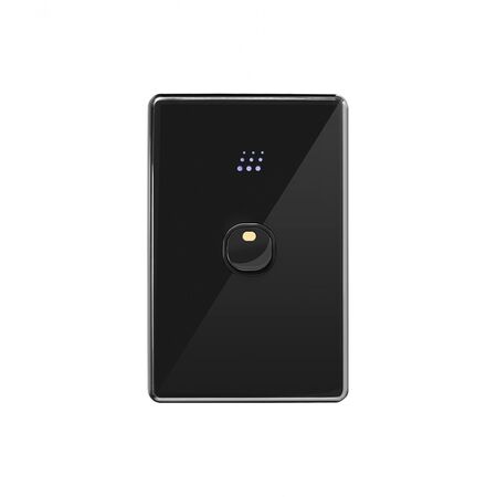 Powermesh -u00a0Multi Purpose Switch 1 Buttonu00a0Maxu00a05AX total, 220-240V 50Hz, 2 or 3 wire auto-sensing (Formerlyu00a0PMPUSWMPV1G)  Black x1 - PMMPS1BK