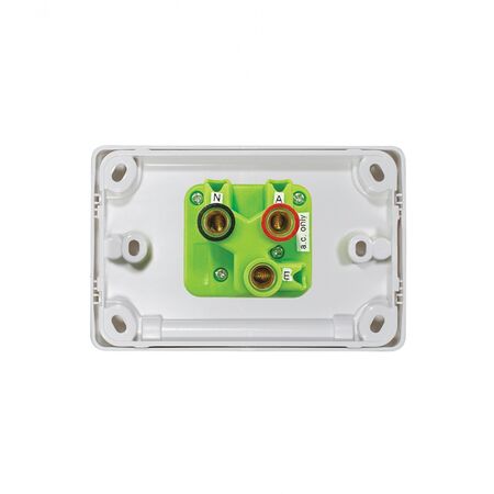 Puma -u00a0Socket Unswitched 1 Gang 32A 250V White  x10 - PUSO321G