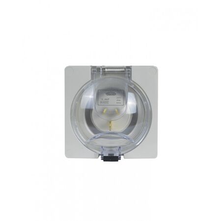 Buffalo -u00a0Appliance Inlet IP66 15A 250V~ 3 Flat Pin, Less Enclosure  x1 - BUAI315LE