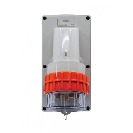 Buffalo -u00a0Appliance Inlet IP66 20A 250V~ 3 Round Pin  x1 - BUAI320