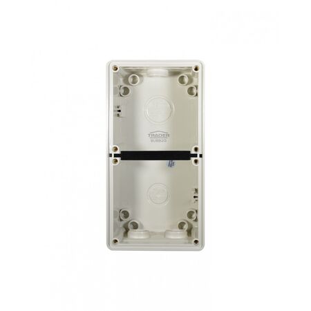Buffalo - Enclosure Back Box 2 Gang with 32mm & 2 x 25mm Entries  x1 - BUBB2G