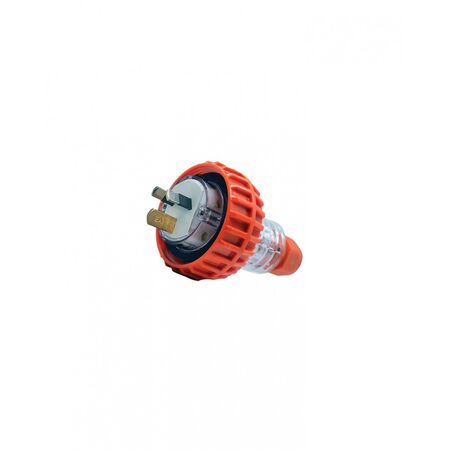 Buffalo -u00a0Plug IP66 15A 250V~ 3 Flat Pin  x1 - BUP315