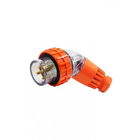 Buffalo -u00a0Plug Angled IP66 50A 500V~ 5 Pin  x1 - BUPA550