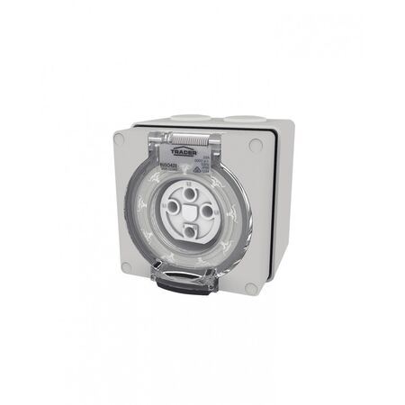 Buffalo - Socket IP66 20A 500V~ 4 Pin  x1 - BUSO420