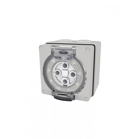 Buffalo -u00a0Socket IP66 40A 500V~ 4 Pin  x1 - BUSO440