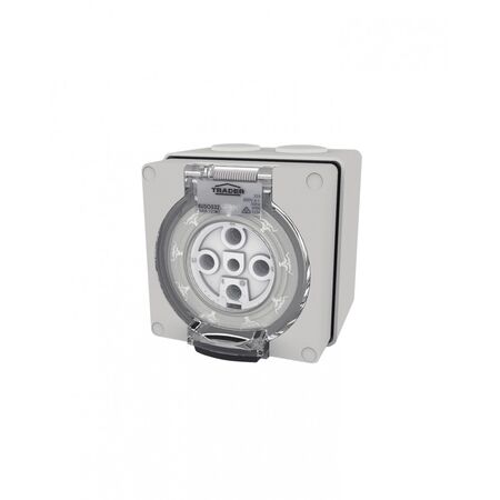 Buffalo - Socket IP66 32A 500V~ 5 Pin  x1 - BUSO532