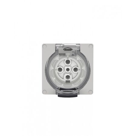 Buffalo -u00a0Socket IP66 40A 500V~ 5 Pin, Less Enclosure  x1 - BUSO540LE