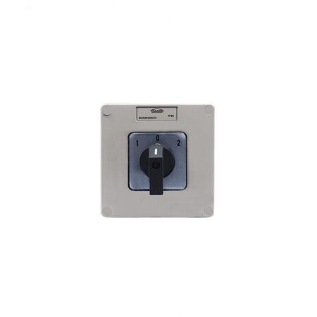 Buffalo -u00a0Switch Changeover IP66 20A 500V 2 Pole Less Enclosure  x1 - BUSW220COLE