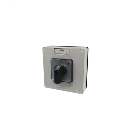 Buffalo -u00a0Switch Changeover IP66 20A 500V 2 Pole Less Enclosure  x1 - BUSW220COLE