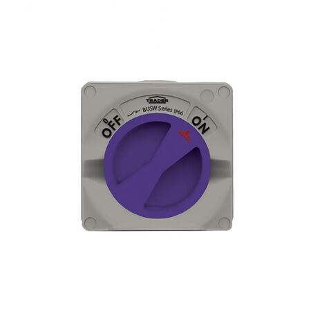 Buffalo -u00a0Switch Disconnector IP66 10A 500V 3 Pole Chemical Resistant Grey  x1 - BUSW310RG