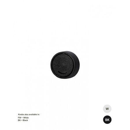 Dimpala Push Rotary Dimmer Knob Saturn Zen**Saturn Zenu00a0is au00a0registered trademark of Schneider Electric  White x1 - DIMPRKBZ