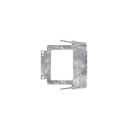 Hyena -u00a0Mounting Bracket 1 Gang Nail Plate Extra Large Vertical  x25 - HY1GMBVNPX