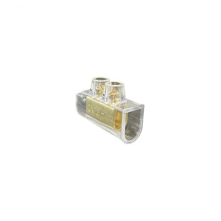 Hyena -u00a0Connector Insulated Double Screw 2 x 16 mm Squared 63A 500V Large Terminals Heavy Duty  x10 - HYICDSHD16