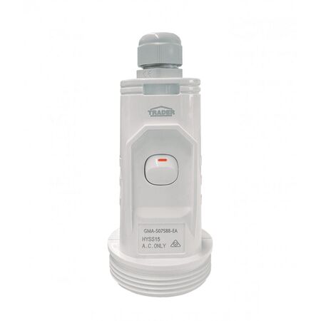 Hyena - Suspension Socket, Switched 1 Gang, 15A 250V~ Double Pole  x1 - HYSS15