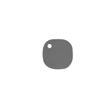 Meerkat - Flat Button White for DIMPBD, MEPBE, MEPBMW  Silver - MEBUCSV