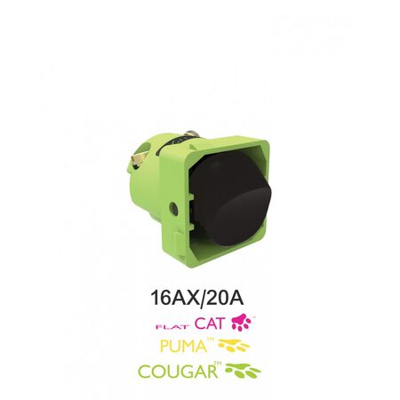 Switch Mechanism 16AX/20A 250V  White x5 - MESW20