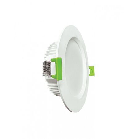 Scorpion -u00a0Downlight LED Slim Profile 8W TriTemp WW CW DL 90mm Dimmable 750lm-670lm Separate Driver Perfect for Trader Dimmers  x40 - SCDLS