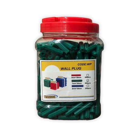 Wall Plug 730 Mm 500pc Green