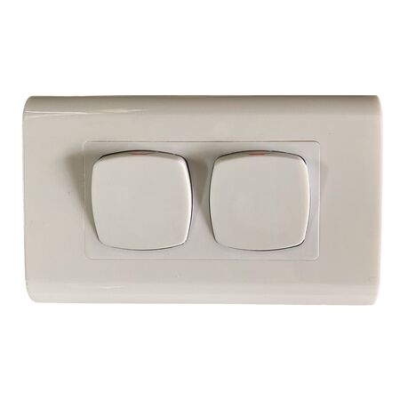 Large Dolly Switch 2 Gang