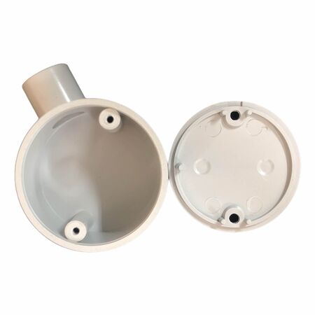 Junction Box 1 Way 20mm Deep