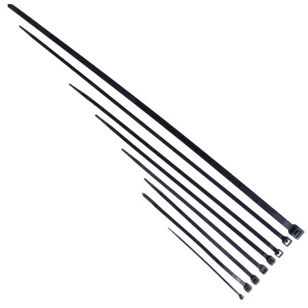 Cable Tie 250mm 1000pc Black