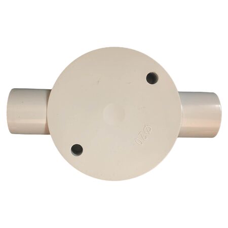 Junction Box 2 Way 20mm Shallow