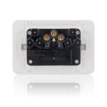 Power Point Double 10 Amp Slim Wafer