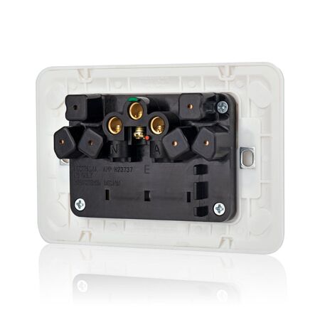 Power Point Double 10 Amp Slim Wafer
