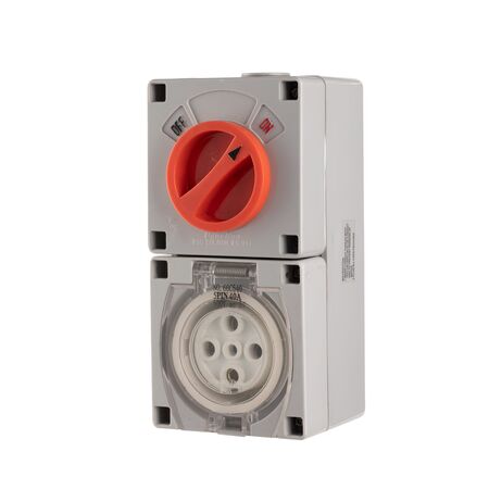 Isolator 5 Pin Combination 40A IP66