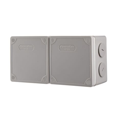 IP66 Double Adaptable Box 100x200x95mm