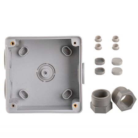 IP66 Single Adaptable Box 100x100x95mm
