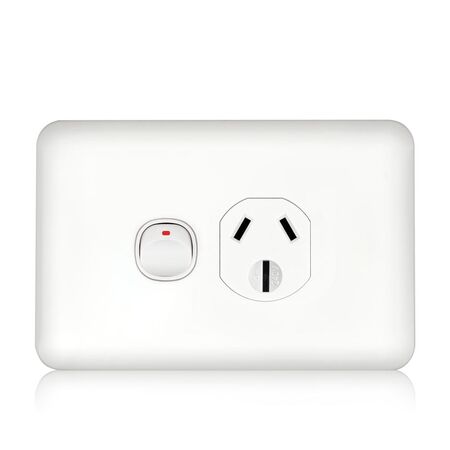 Power Point Single 15 Amp Slim Wafer