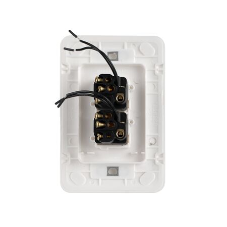Switch 2 Gang 10 Amp Slim Elite