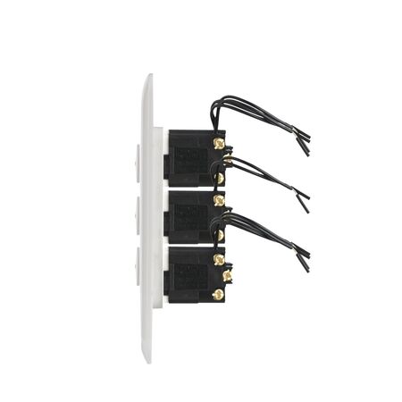 Switch 5 Gang 10 Amp Slim Elite