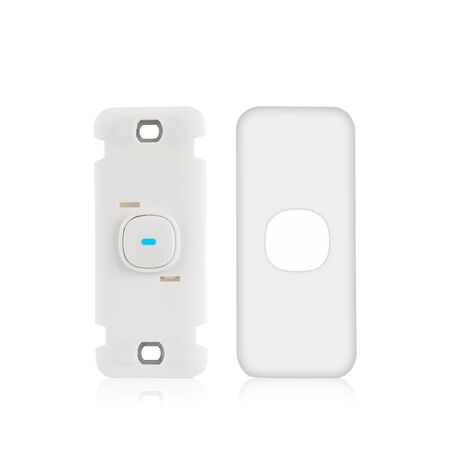 Architrave Switch 1 Gang 10 Amp Slim Elite