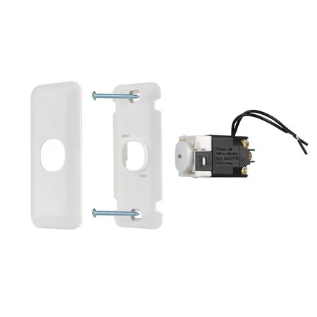 Architrave Switch 1 Gang 10 Amp Slim Elite