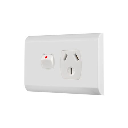 Power Point Single 10 Amp Powerclip