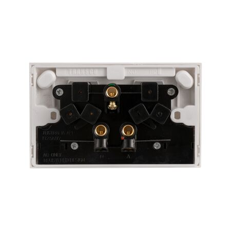 IP65 Double Pole Neon Indicated Double GPO