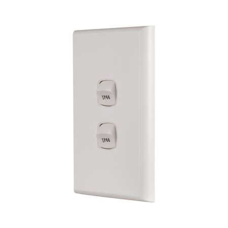 Switch 2 Gang 10 Amp Weatherproof