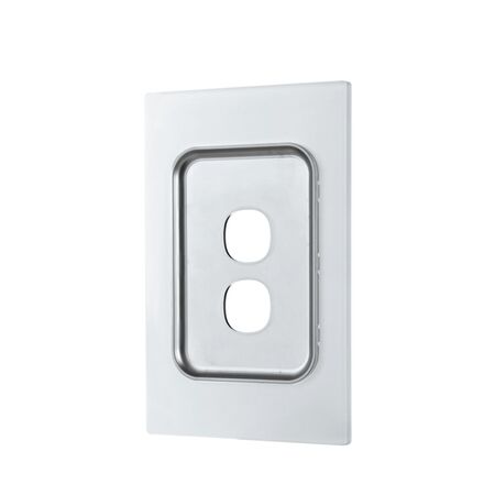 Glass Two Gang Switch Body And Cover Only