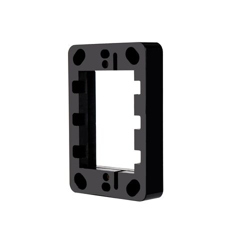 Mounting Flange Wafer 24mm Black