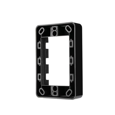 Mounting Flange Wafer 24mm Black
