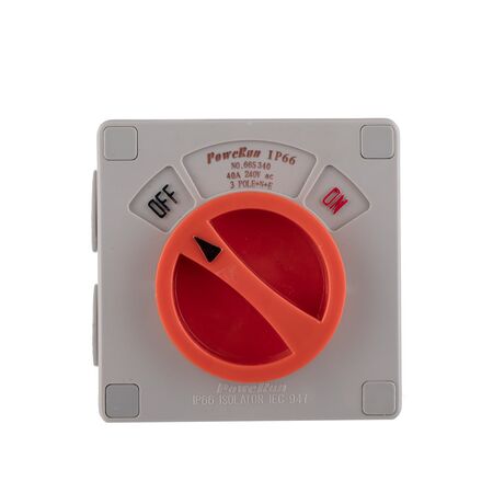 Isolation Switch 3 Pole 40A IP66