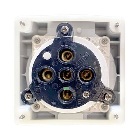 Three Phase Outlet Socket 5 Pin 20A IP66