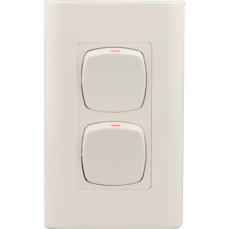 Large Dolly Switch 2 Gang