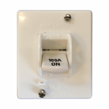 Main Switch 3 Pole 100A Surface Mount