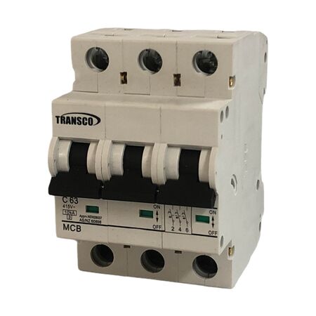 Circuit Breaker 3 Pole 63A 10KA