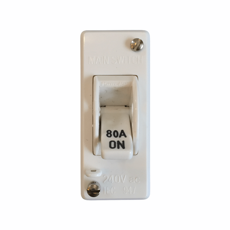 Main Switch 1 Pole 80A Surface Mount