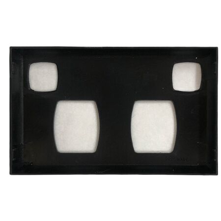 Power Point Double Cover Black