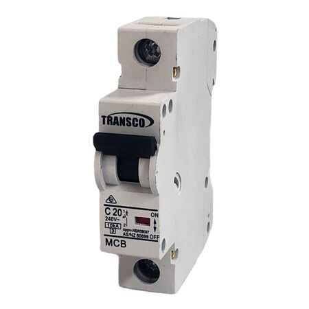 Circuit Breaker 1 Pole 20A 10KA